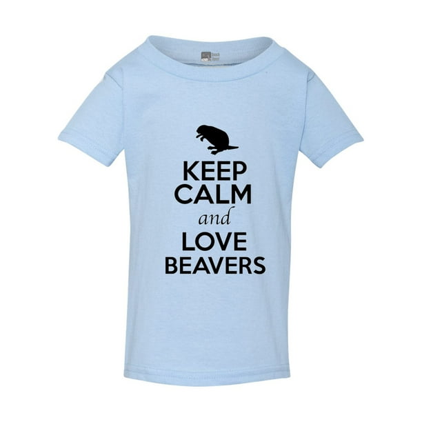 Junior Keep Calm And Love Beavers Rats Rodents Animal Lover Humor T-Shirt Tee Junior Keep Calm And Love Beavers Rats Rodents Animal Lover Humor T-Shirt Tee